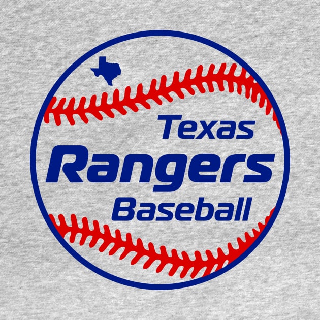 Rangers 80s Retro Ball by Throwzack